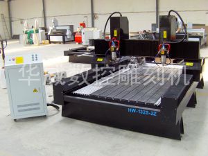 重庆奉节县双头立体多功能石材雕刻机HW-1325-2Z